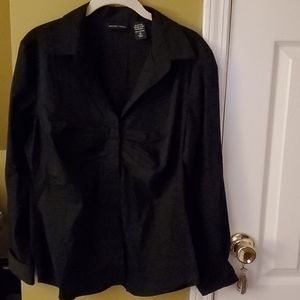 NY & Company Stretch Black shirt